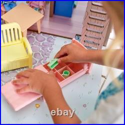 KidKraft Play & Store Cottage Wooden Dolls House with Furniture and Accessories KidKraft Play & Store Cottage Wooden Dolls House with Furniture and Accessories