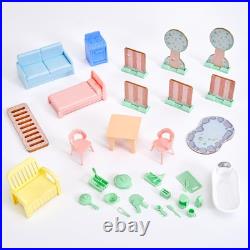 KidKraft Play & Store Cottage Wooden Dolls House with Furniture and Accessories KidKraft Play & Store Cottage Wooden Dolls House with Furniture and Accessories