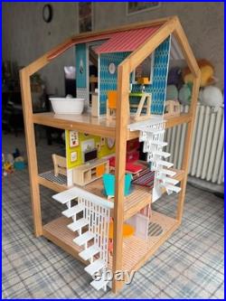 KidKraft So Stylish Mansion Wooden Dollhouse with Accessories KidKraft So Stylish Mansion Wooden Dollhouse with Accessories
