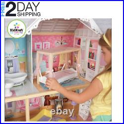 Kidcraft kaylee doll house kids girls christmas gift wooden playhouse barbie xm