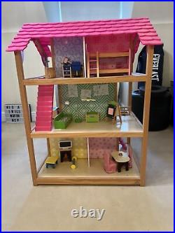 Kidcraft uptown wooden dolls house, Barbie house