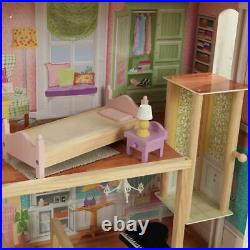 Kidkraft Grand View Mansion Dollhouse with EZ Kraft Assembly Wooden Dollhouse