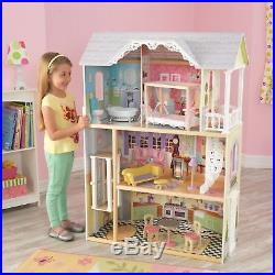 Kidkraft Kaylee Dollhouse Girls Wooden Doll House Fits Barbie Dolls
