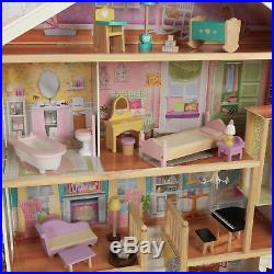 Kidkraft Mansion Doll House Grand View Wooden Kids Girls Toy Pretend Play Fun