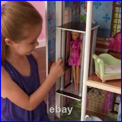 Kidkraft My Dreamy Dollhouse Wooden Dollhouse Fits Barbie Sized Dolls