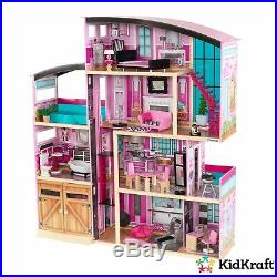 Kidkraft Shimmer Mansion Dollhouse 65949, Age Range 3+ Wooden New