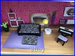 Kidkraft Uptown Wooden Dolls House With Furniture And Accessories