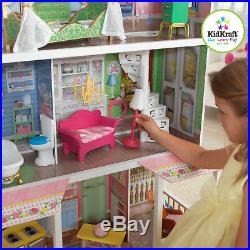 Kidkraft Wooden Doll House Miniature Play Set Toy Furniture Kids Girls 13 Pieces