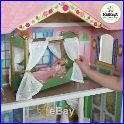 Kidkraft Wooden Doll House Miniature Play Set Toy Furniture Kids Girls 13 Pieces