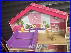Kidkraft Wooden Dolls House Pool Party Mansion Ex Shop Display Rrp £180