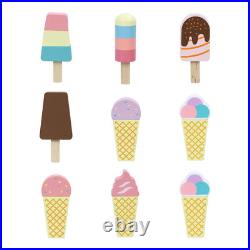 Kids Pretend Play Snack Stall Toy, Children Doll House Ice Cream Stand Cart Toy Kids Pretend Play Snack Stall Toy, Children Doll House Ice Cream Stand Cart Toy