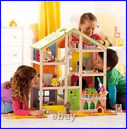 Kids Wooden Dolls House Toy Furniture, Accessories, Stairs Season 23.6x11.8x28.9