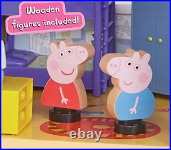 Kids Wooden Peppa's Wooden Playhouse Dolls House Multiple Floors, Play Space