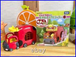 Koeda-chan wooden house apple oranges ladybug doll accessories play house educat