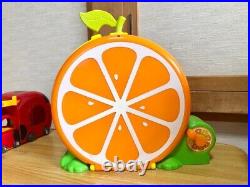 Koeda-chan wooden house apple oranges ladybug doll accessories play house educat