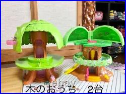 Koeda-chan wooden house apple oranges ladybug doll accessories play house educat