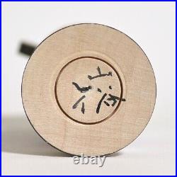 Kokeshi x4 YAMAYA REI Frog Cow Panda White Bear 100mm 4.1 sign hand made craft
