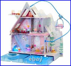 LOL Surprise OMG Winter Chill Cabin House Wooden Dollhouse With 95+ Surprises