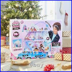 LOL Surprise OMG Winter Chill Cabin House Wooden Dollhouse With 95+ Surprises