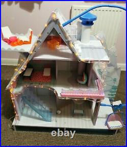 LOL Surprise Winter Disco Chalet Wooden Doll House