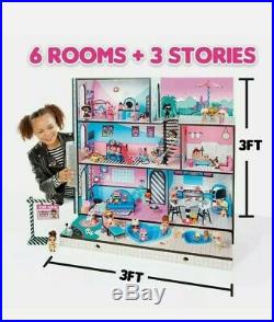 LOL Surprise! Wooden Doll House with Exclusive Family & 85+ Surprises NEWithSEALED