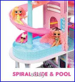 L. O. L. Surprise Fashion House wooden dollhouse playset 4-storey 85+ surprises