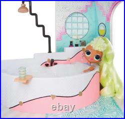 L. O. L. Surprise Fashion House wooden dollhouse playset 4-storey 85+ surprises