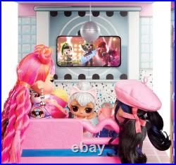 L. O. L. Surprise Fashion House wooden dollhouse playset 4-storey 85+ surprises