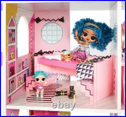 L. O. L. Surprise Fashion House wooden dollhouse playset 4-storey 85+ surprises