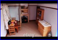 Large, Beautiful 9 Room Wooden Dolls House