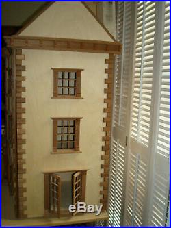 Large Georgian Wooden Dollhouse