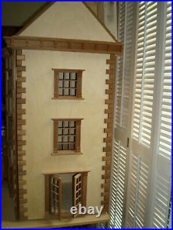 Large Georgian Wooden Dollhouse