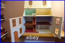 Large Handmade Wooden Doll's House