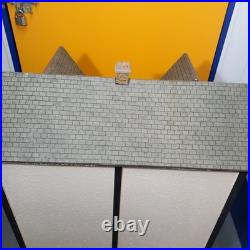 Large Vintage Wooden Dolls House with Front Garden 3 Storey 6 Rooms