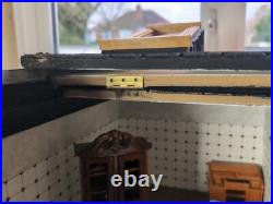 Large Vintage Wooden Georgian Dolls House Scratch Built Furnished J86 Large Vintage Wooden Georgian Dolls House Scratch Built Furnished J86