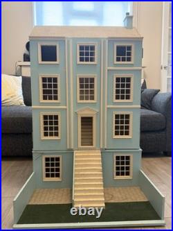 Large Wooden Dollhouse Furniture Set Play Kids Child Toy Gift Girl Doll House