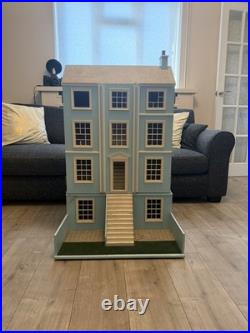 Large Wooden Dollhouse Furniture Set Play Kids Child Toy Gift Girl Doll House