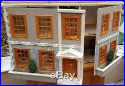 Large Wooden Dolls House With All Furniture and Carpets as in photos here