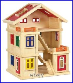 Large Wooden Dolls house