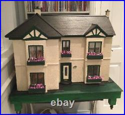 Large Wooden Victorian Dolls House