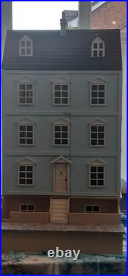 Large wooden Doll's House Georgian 5 Storey Basement Attic 110 cm 47 cm 37cm Large wooden Doll's House Georgian 5 Storey Basement Attic 110 cm 47 cm 37cm