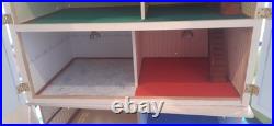 Large wooden Doll's House Georgian 5 Storey Basement Attic 110 cm 47 cm 37cm Large wooden Doll's House Georgian 5 Storey Basement Attic 110 cm 47 cm 37cm