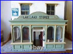 Large wooden dolls house Traditional. COLLECT ONLY