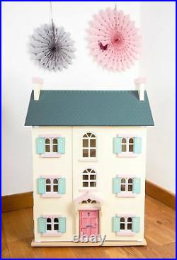 Le Toy Van DOLLHOUSES CHERRY TREE HALL Wooden Dolls House Miniature BNIP