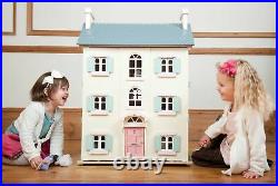 Le Toy Van DOLLHOUSES CHERRY TREE HALL Wooden Dolls House Miniature BN