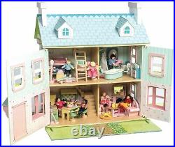 Le Toy Van DOLL HOUSE MAYBERRY MANOR Wooden Toy BN