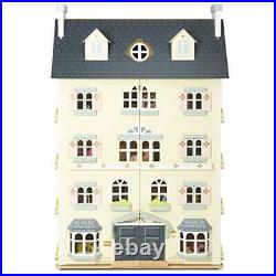 Le Toy Van Palace House Large Wooden Doll House 5 Storey Wooden Dolls House