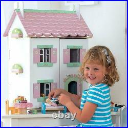Le Toy Van Wooden Sweetheart Cottage Doll's House with furniture Toy Toys Doll