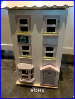 Le Van Toy 3 Storey Children's Dolls House With Bundle x 36 Additional Pieces Le Van Toy 3 Storey Children's Dolls House With Bundle x 36 Additional Pieces