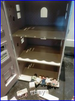 Le Van Toy 3 Storey Children's Dolls House With Bundle x 36 Additional Pieces Le Van Toy 3 Storey Children's Dolls House With Bundle x 36 Additional Pieces